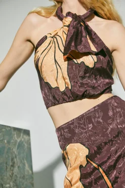 Bottoms-Johanna Ortiz Symphony Of Leaves Skirt