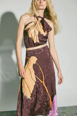 Bottoms-Johanna Ortiz Symphony Of Leaves Skirt