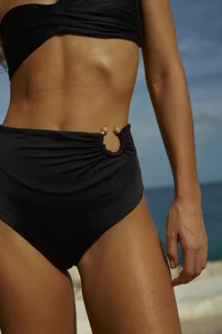Swimwear-Johanna Ortiz Taita Bikini Bottom In Black