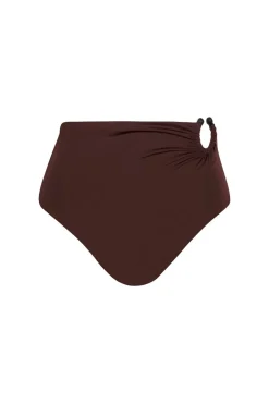 Swimwear-Johanna Ortiz Taita Bikini Bottom In Chocolate