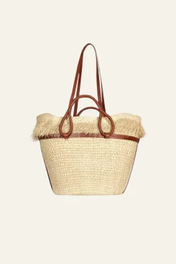 Bags-Johanna Ortiz Tropical Bag In Ecru
